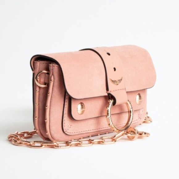 Zadig & Voltaire Kate Moss Wallet Suede Bag - Picture 4 of 14